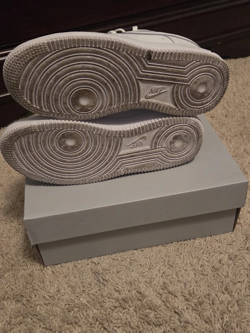 Force 1 LE (PS), In Good Shape, Stain On Shoe String